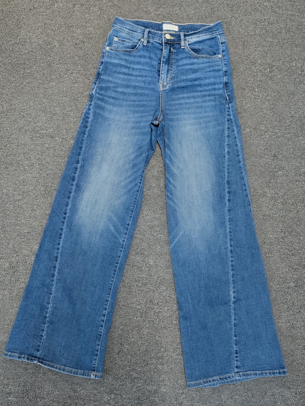 Nicole Miller Berlin High-Rise Wide Leg Flare Jeans